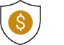 Charitable gift annuity shield icon