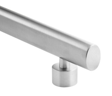 #VP7760 — Elliptical Oval Straight Post Mount - Square Ends with Step-Down Post