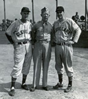 Baseball game at Camp Reynolds