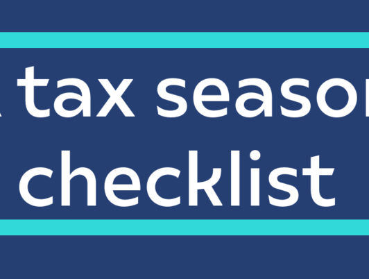 Tax Season Checklist for Personal Income Taxes