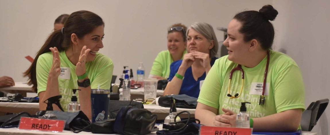 Angie Volunteering at RAM 2026 Event