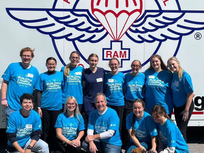 RAM Event Group Smiling