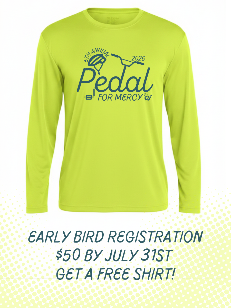 Early bird registration 50 by July 31st get a free shirt Regular Registration 60 through September 10th Day of Registration Available