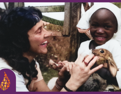 Sister Denise Mosier during her time in Africa
