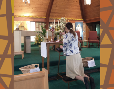 Padre Pio relics displayed at Saint Francis Xavier Parish