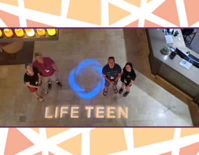 Saint George Parish Life Teen team at the conference