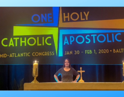 Sue Berdis at the Mid Atlantic Congress