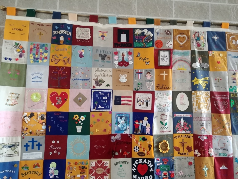 Our Lady of Mercy mural