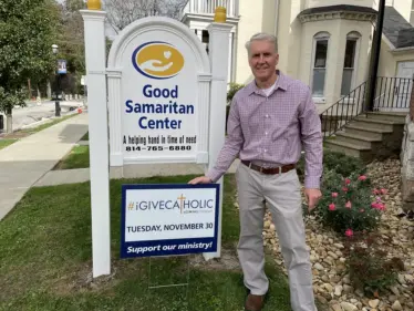 Douglas Bloom, CEO of Good Samaritan Center in Clearfield, is ready for #iGiveCatholic 2021