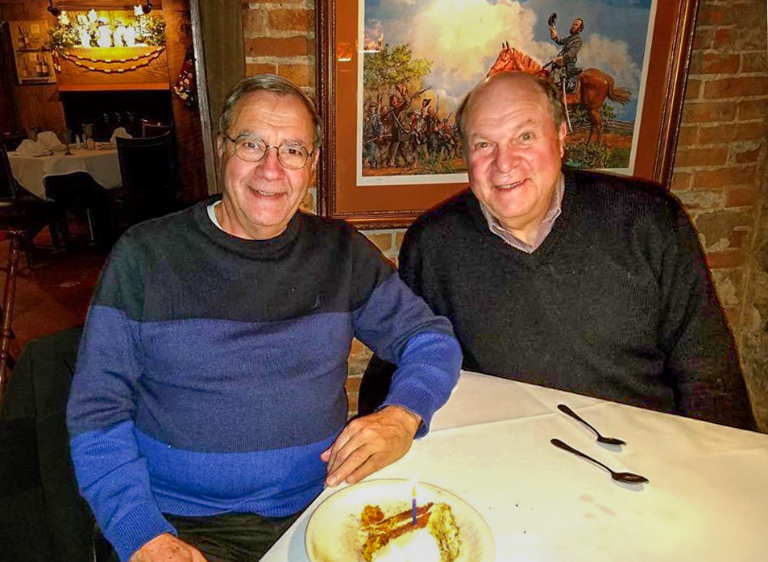 Sam and Msgr Malene for web