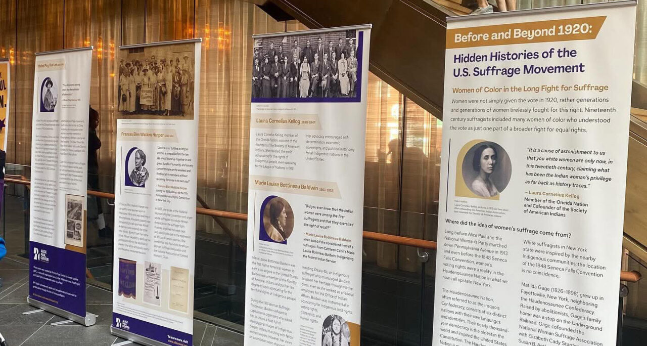 Alice paul pull up banners
