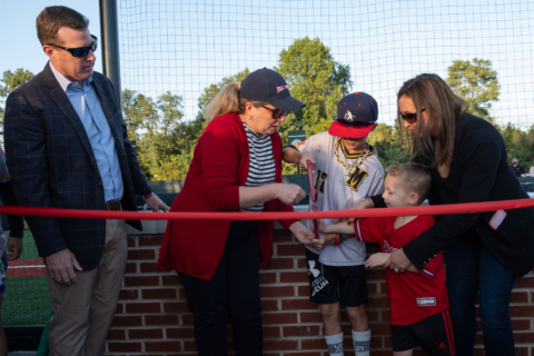 Jack Hannon Full Throttle 2023 ribbon cutting