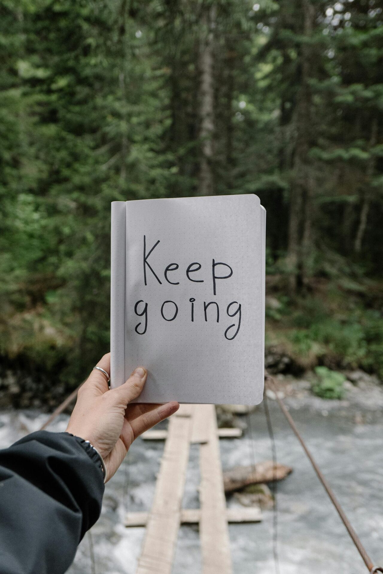 Keep going