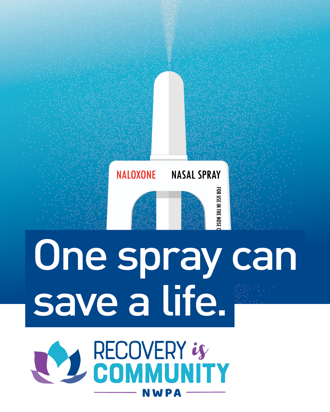 One spray can save a life.
