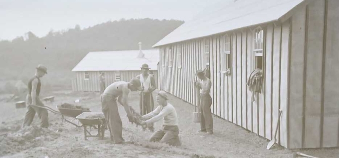 History CCC Camp 8 1930s