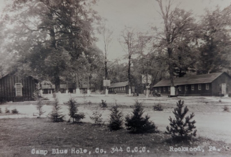 History camp blue hole cabins