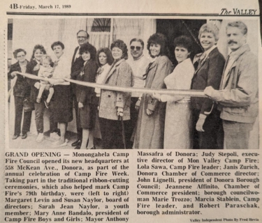 History opening new headquarters