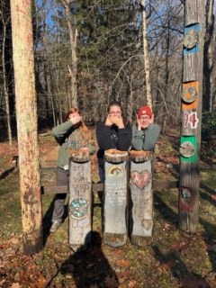 3 Girls with Totems