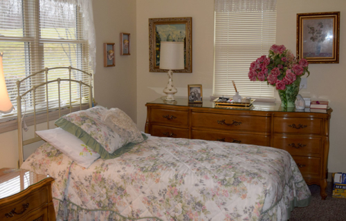 Corner bedroom